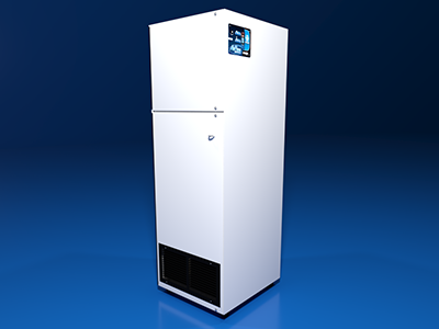 Compact fume extractor with a versatile filtration system that allows for disposable bag, HEPA cartridge and gas phase filter.